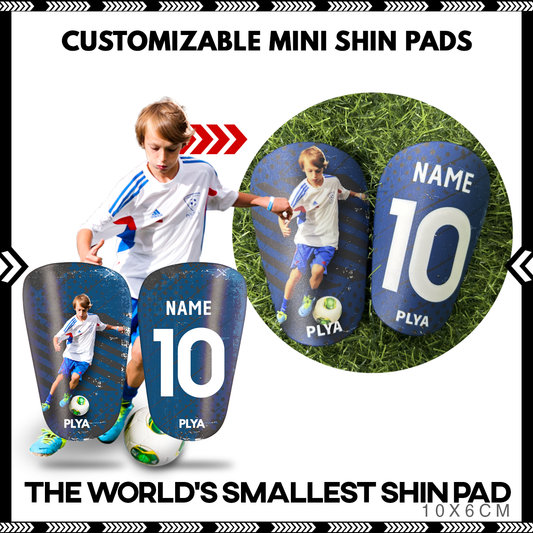 PLYA | Customizable Mini Football Shin Pads